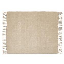 Linen Patch Throw