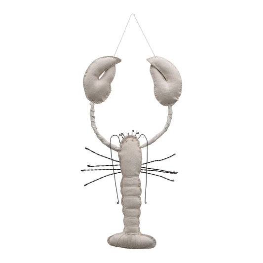 COTTON HANGING LOBSTER DECOR